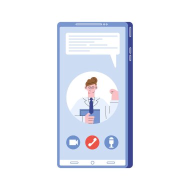 Akıllı telefon teletıp doktoruyum.