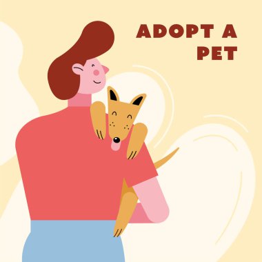 Köpekli ve harfli adam.