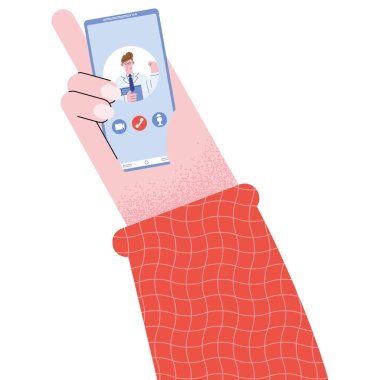 Doktorla el telefonu kullanmak