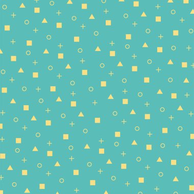 figürlü yeşil doku