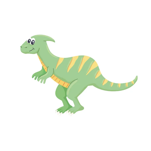 Personagem parasaurolophus bonito —  Vetores de Stock