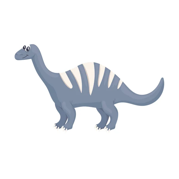Roztomilý andesaurus charakter — Stockový vektor
