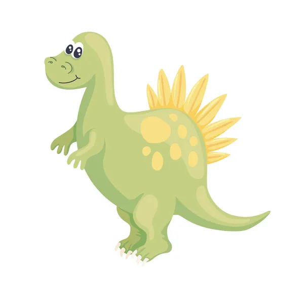 Niedliche Spinosaurus-Figur — Stockvektor
