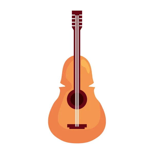쿠 에르 리코의 기타 — 스톡 벡터
