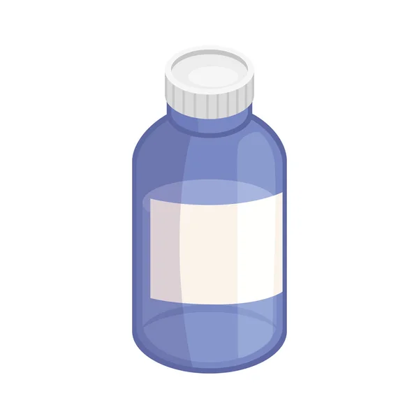 Medicamentos frasco — Vector de stock