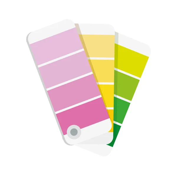 Colors palette designer — Stock Vector