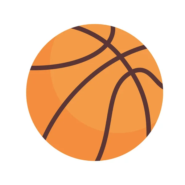 Basketball balloon sport — Stock Vector