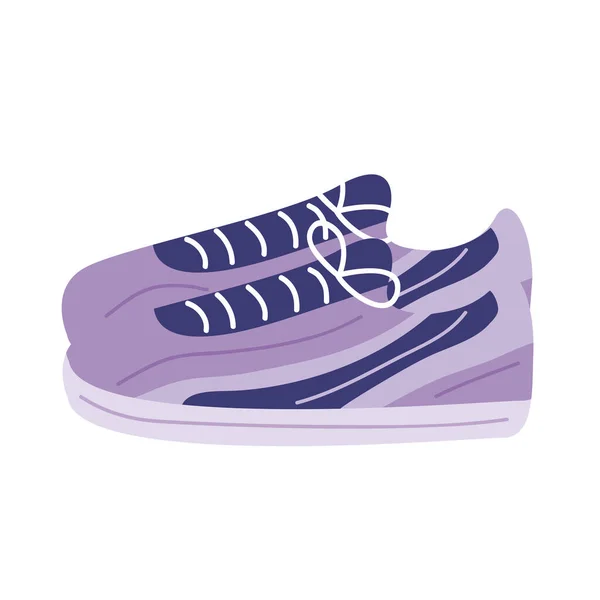 Bella icona scarpe da ginnastica — Vettoriale Stock