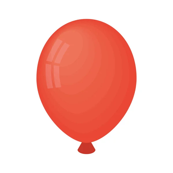 红色生日气球 — 图库矢量图片