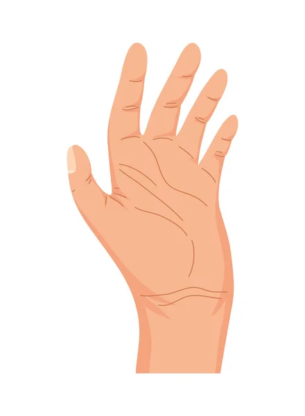 위대 한 손 디자인 — 스톡 벡터
