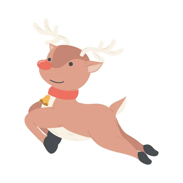 Güzel Noel ren geyikleri — Stok Vektör