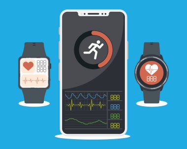 üç kalp monitörü