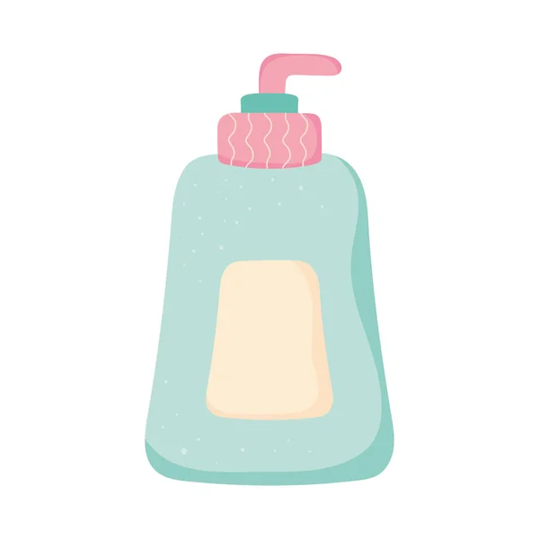 Flacon de savon antibactérien — Image vectorielle