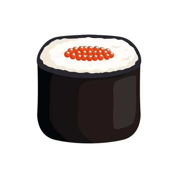Délicieux Sushi Japanese Food — Image vectorielle