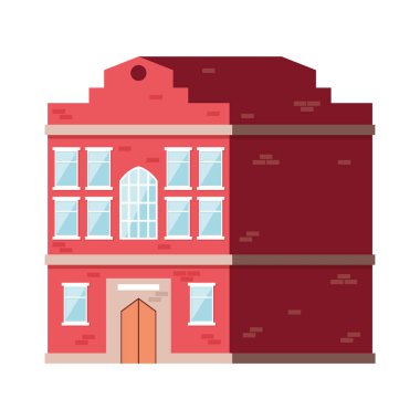 kırmızı bina tasarımı