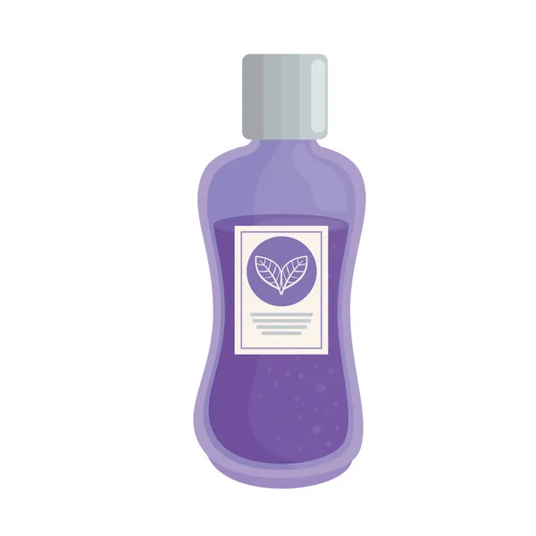 Bouteille de parfum violet — Image vectorielle