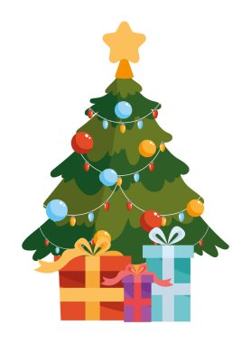 Noel ağacı ve hediyeler