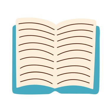 kitap açık mavi kapak