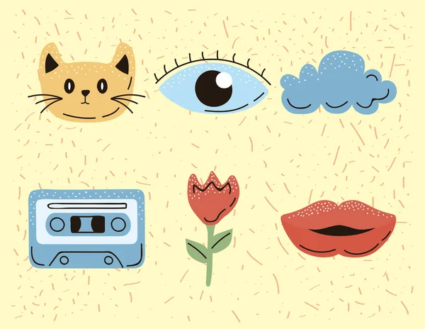 altı aşk yaması simgesi