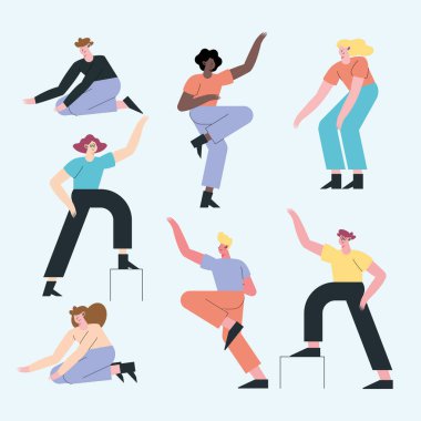 İnsanları destekle 7 karakter