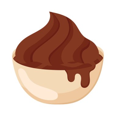 Tabakta çikolata sosu