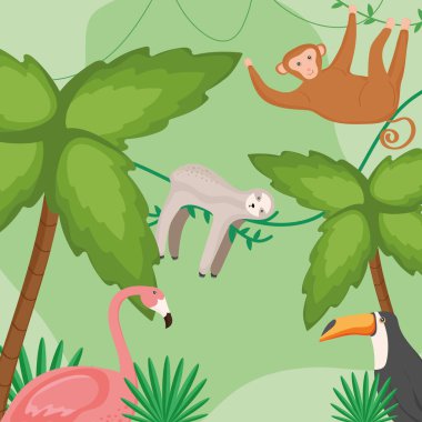 Vahşi yaşam egzotik hayvanları