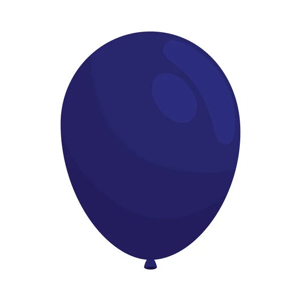 蓝色气球氦 — 图库矢量图片