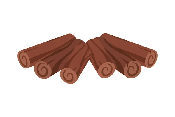Dřevěné kempy — Stockový vektor