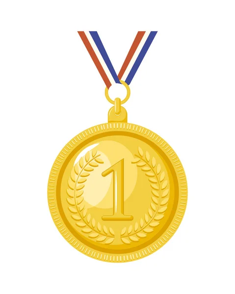Primer premio medalla de oro — Archivo Imágenes Vectoriales