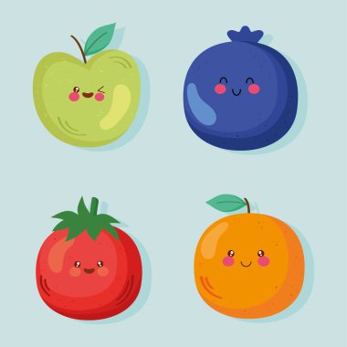 delicious cute fruits
