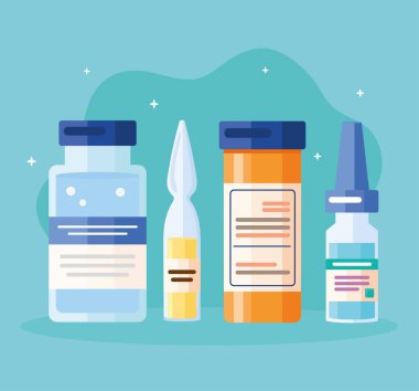 time vaccinate four icons