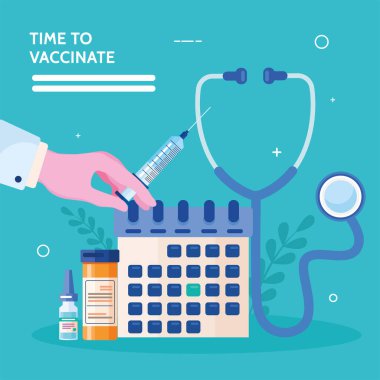 time to vaccinate card