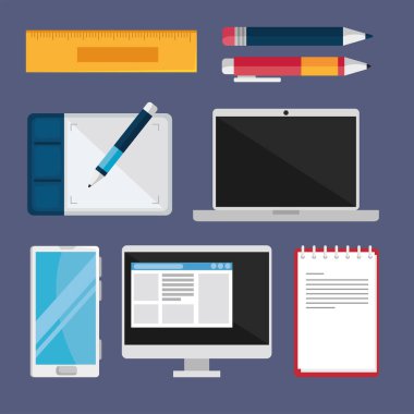 eight graphic design supplies
