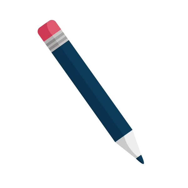 Blue pencil school supply — Wektor stockowy