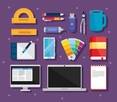 fifteen graphic design supplies