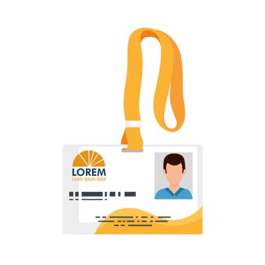 mockup of id document