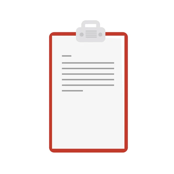 Clipboard document paper — Διανυσματικό Αρχείο