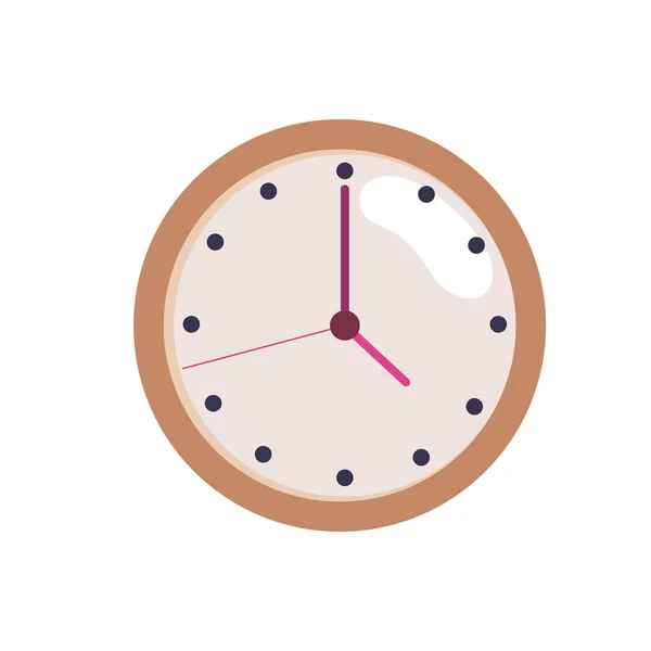 Time clock device — Vetor de Stock