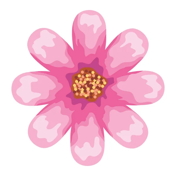 Flower watercolor pink — стоковый вектор