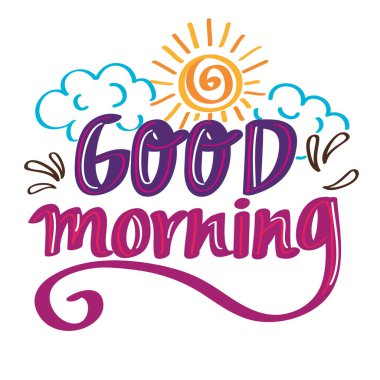 good morning with clouds