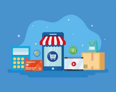 smartphone and online commerce