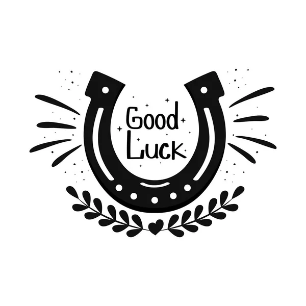 Good luck message — Stock Vector