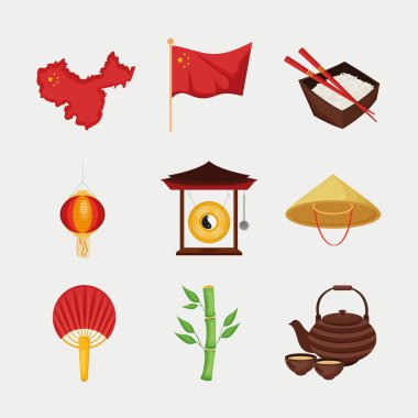 nine chinese culture icons