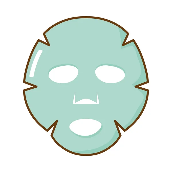 Masque de soins de la peau produit — Image vectorielle