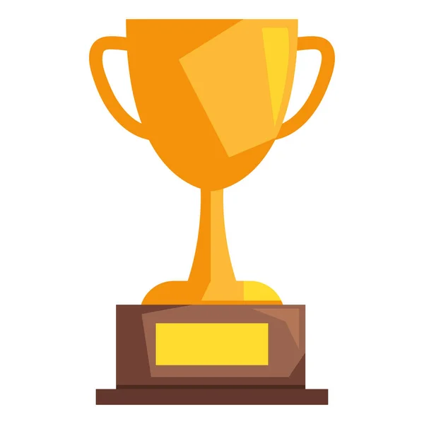 Trophy cup award — Stock Vector