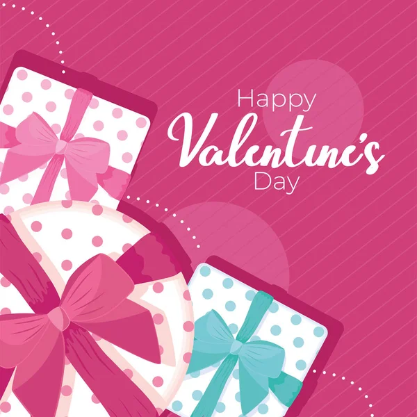 Valentines day card — Stock Vector