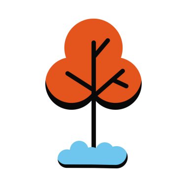 kırmızı ağaç bitkisi