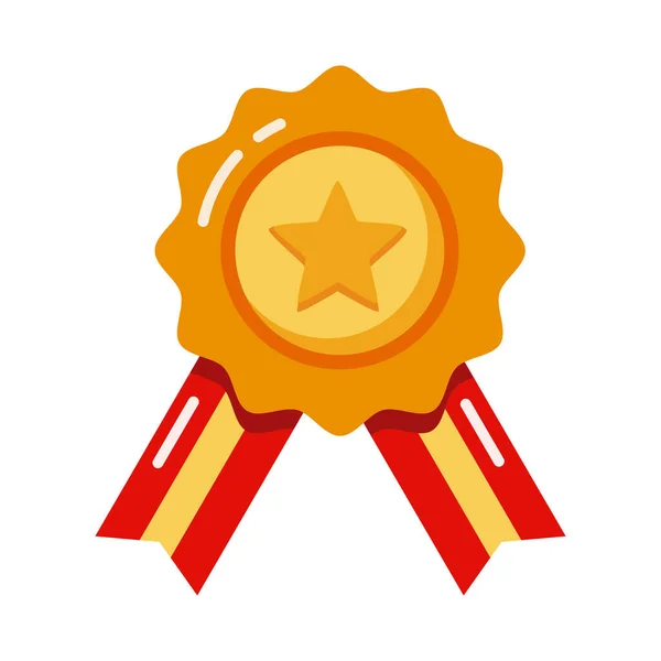 Golden medal award — Stock vektor