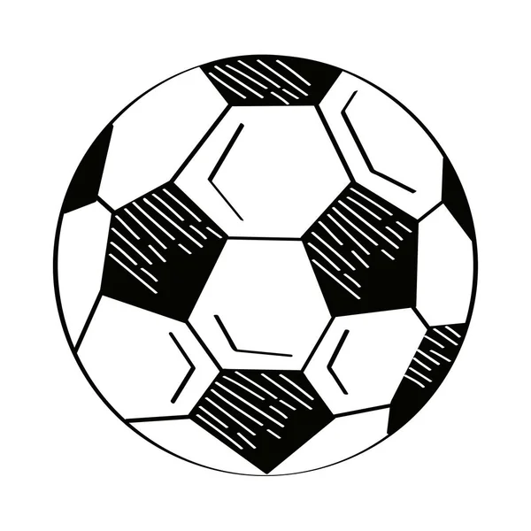 Futbol balonu — Stok Vektör