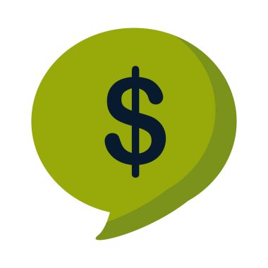 Dolar ile konuşma balonu